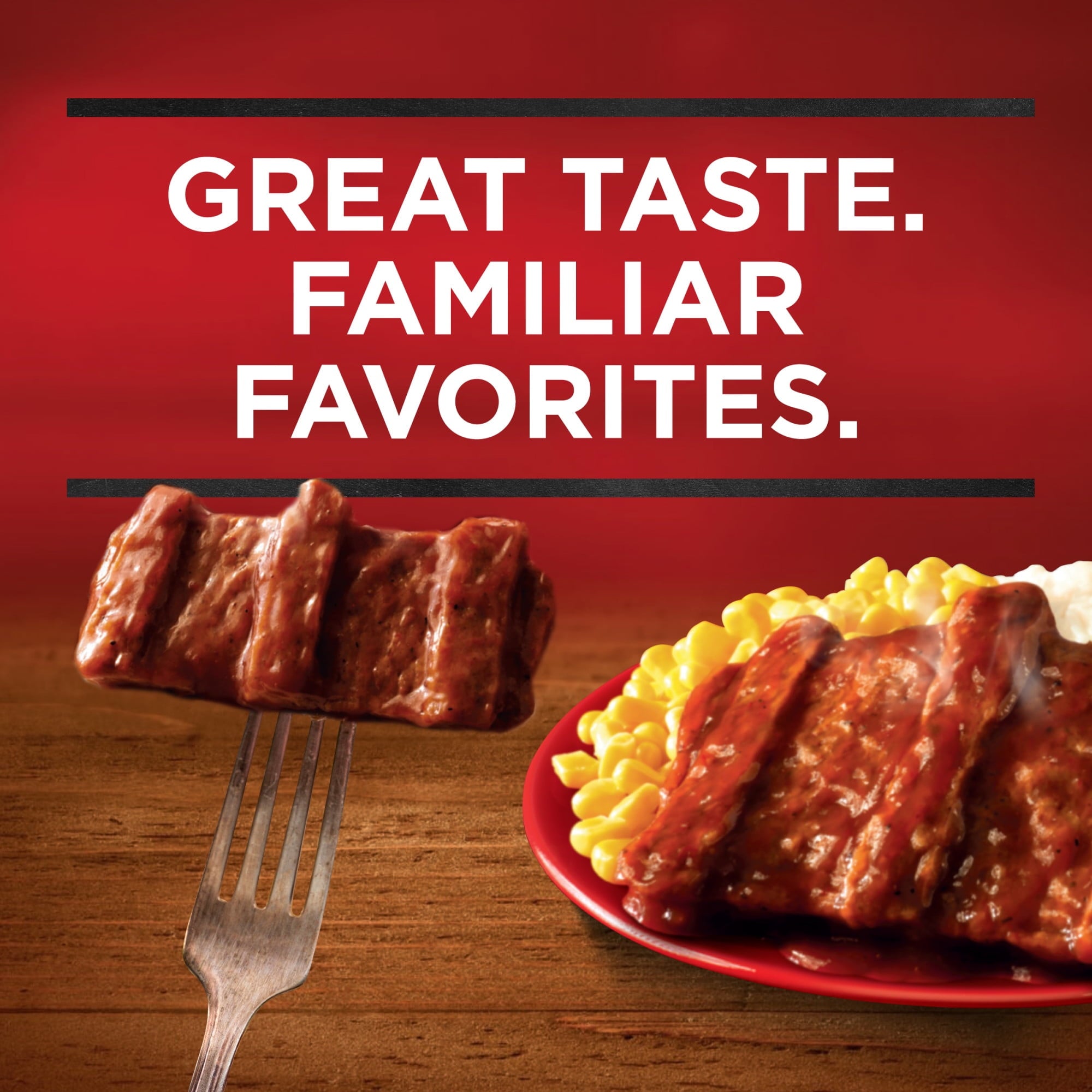 Banquet Backyard BBQ Frozen Meal 10.45 Oz