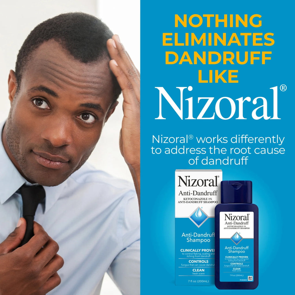 Nizoral Anti-Dandruff Shampoo Ketoconazole 1% Fresh Scent 7 fl oz