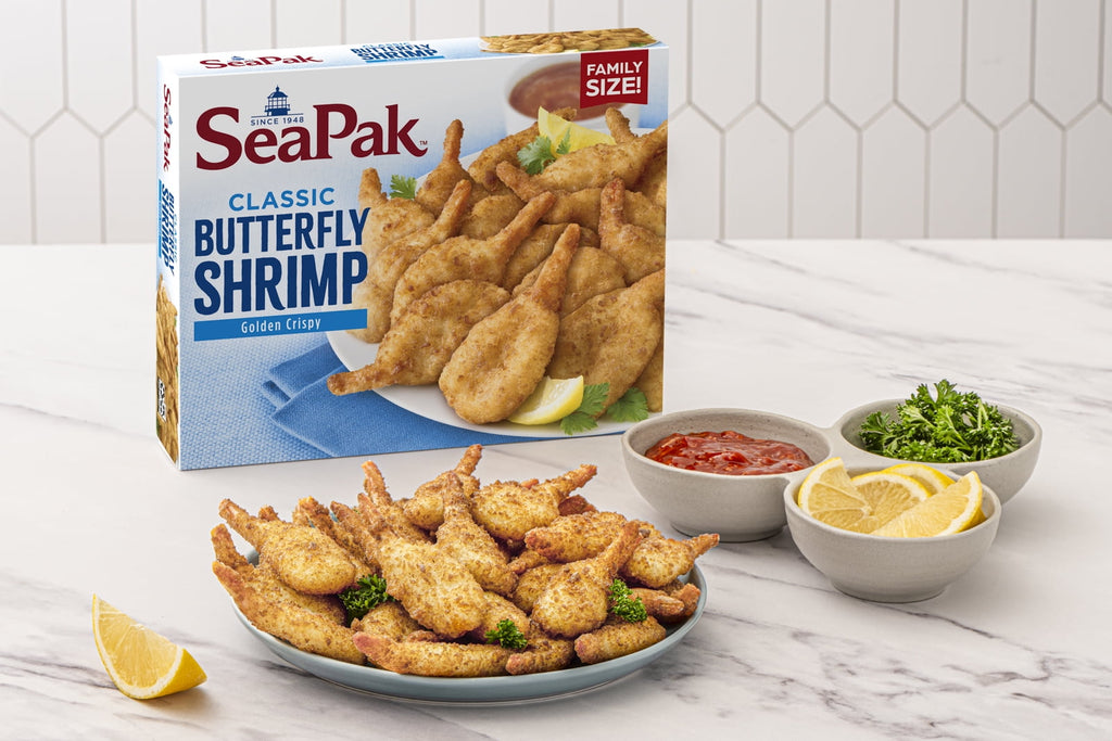 SeaPak Crispy Breaded Butterfly Shrimp Frozen 18 Oz 36 Count