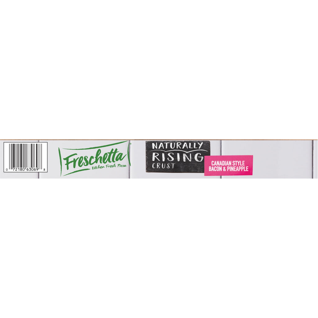 Freschetta Canadian Bacon and Pineapple Naturally Rising Crust Frozen Pizza 27.5 Oz