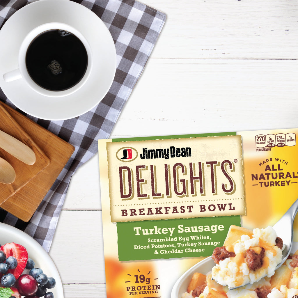 Jimmy Dean Delights Turkey Sausage Breakfast Bowl Frozen 7 Oz