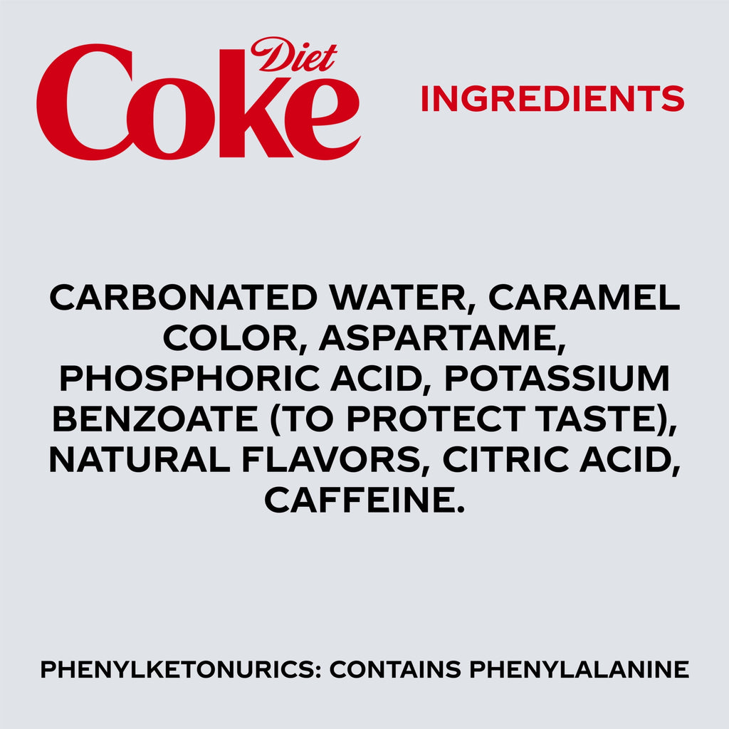 Diet Coke Soda Pop Bottle 2 Liters Coca-Cola