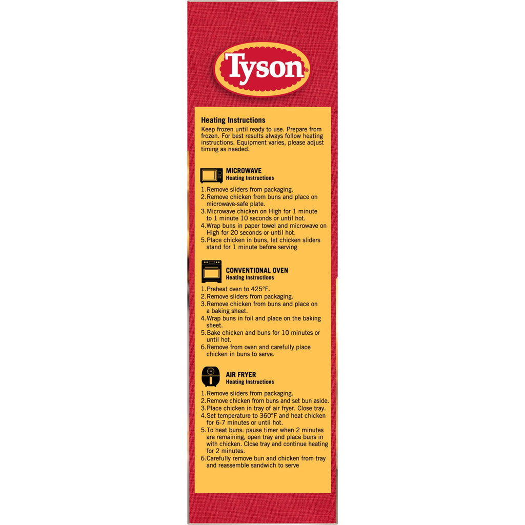 Tyson Original Frozen Chicken Breast Sandwich 24 Oz 4 Count