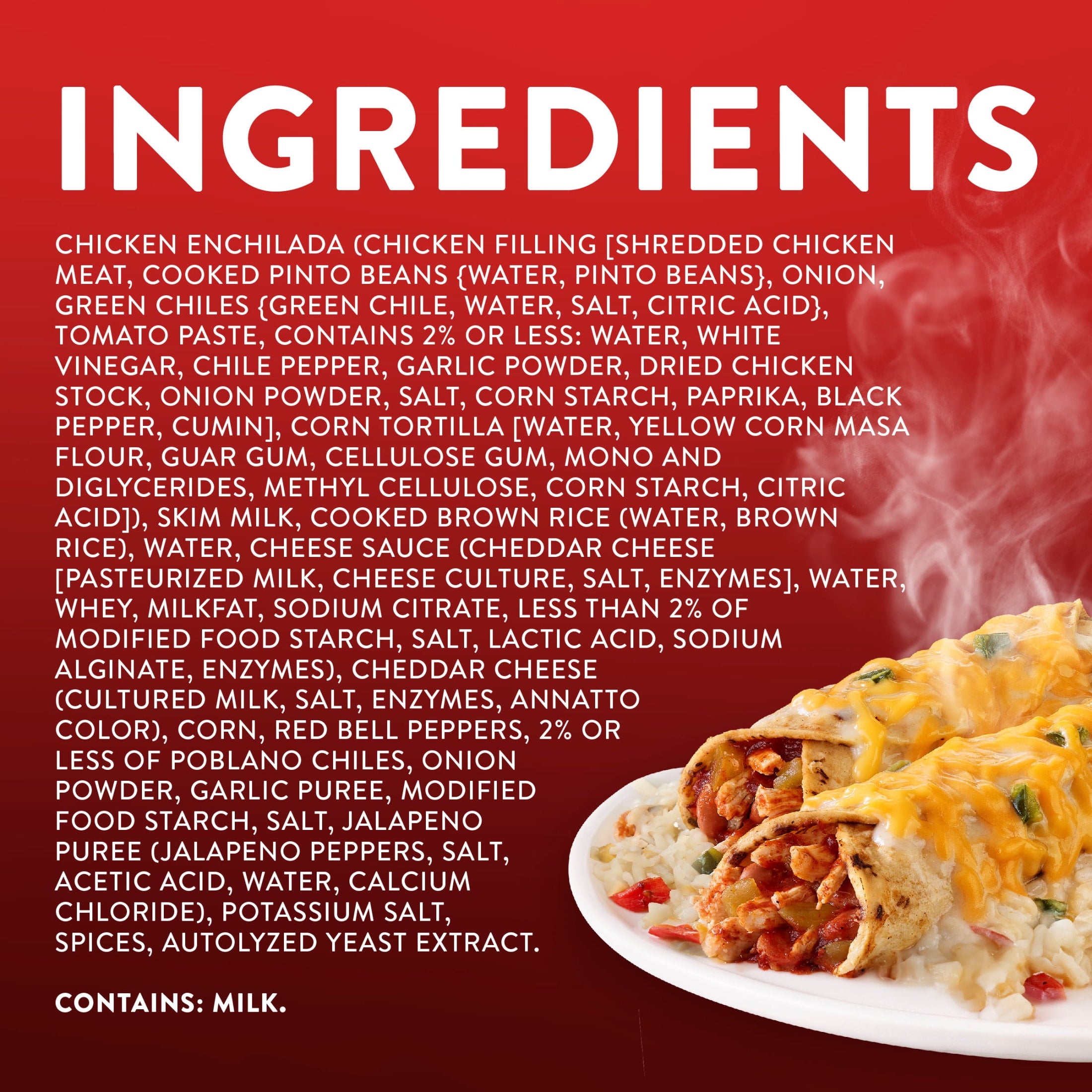 Stouffer's Chicken Enchiladas Party Size Frozen 57 Oz
