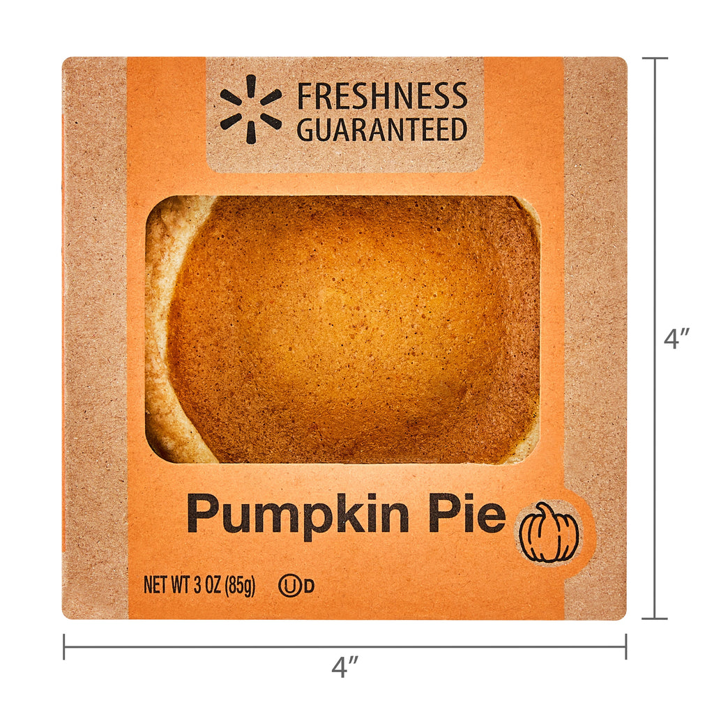 Mini Pumpkin Pie 3.25 Oz 1 Count Freshness Guaranteed