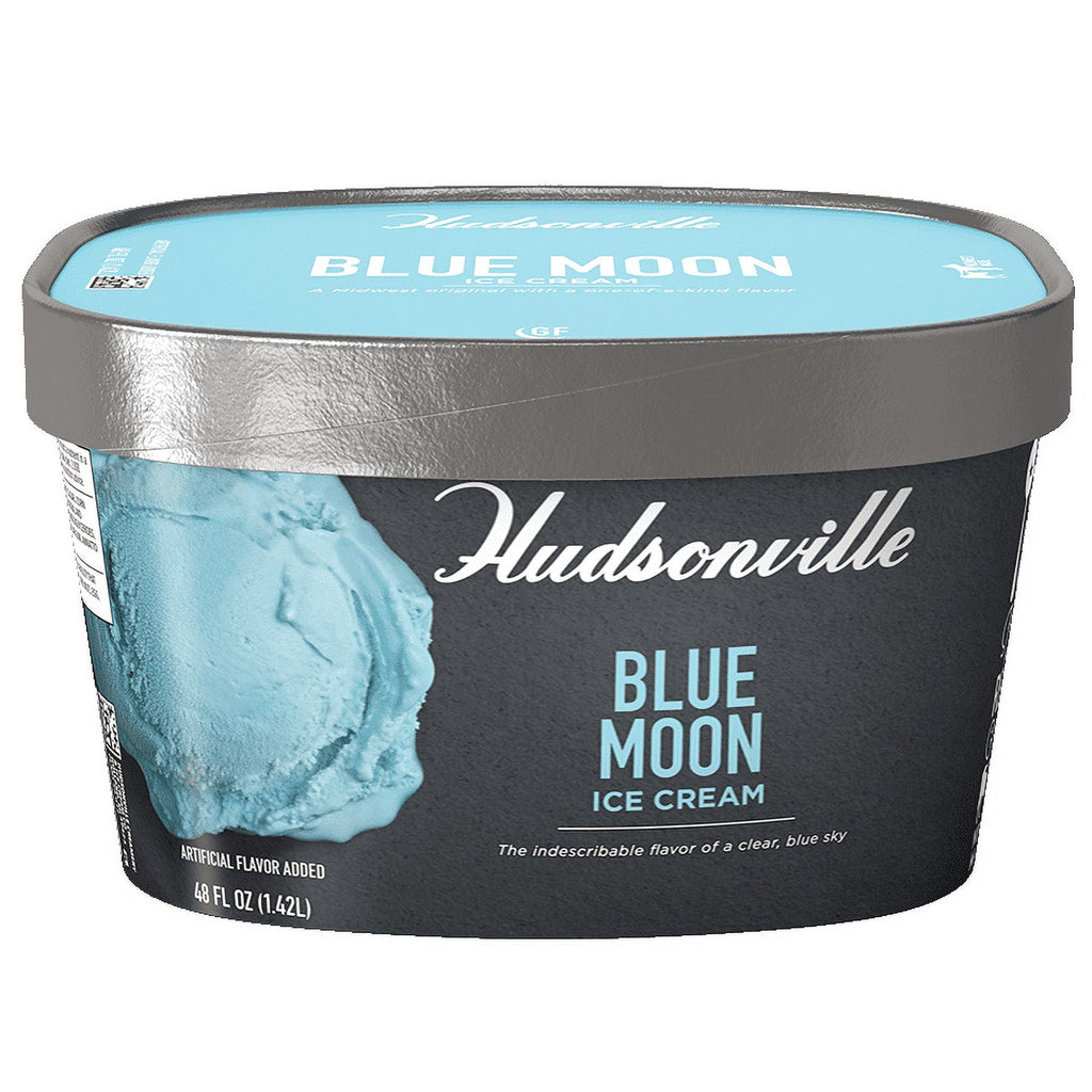 Hudsonville Blue Moon Ice Cream 48 Fl Oz