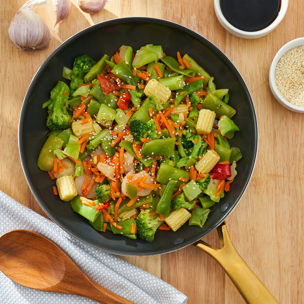 Great Value Deluxe Stir Fry Mixed Vegetables 20 Oz Frozen