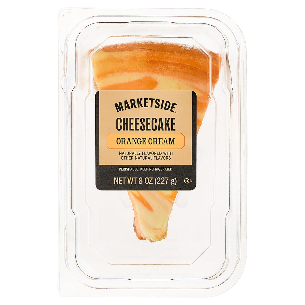 Orange Cream Cheesecake Slice 8 Oz 1 Count Marketside