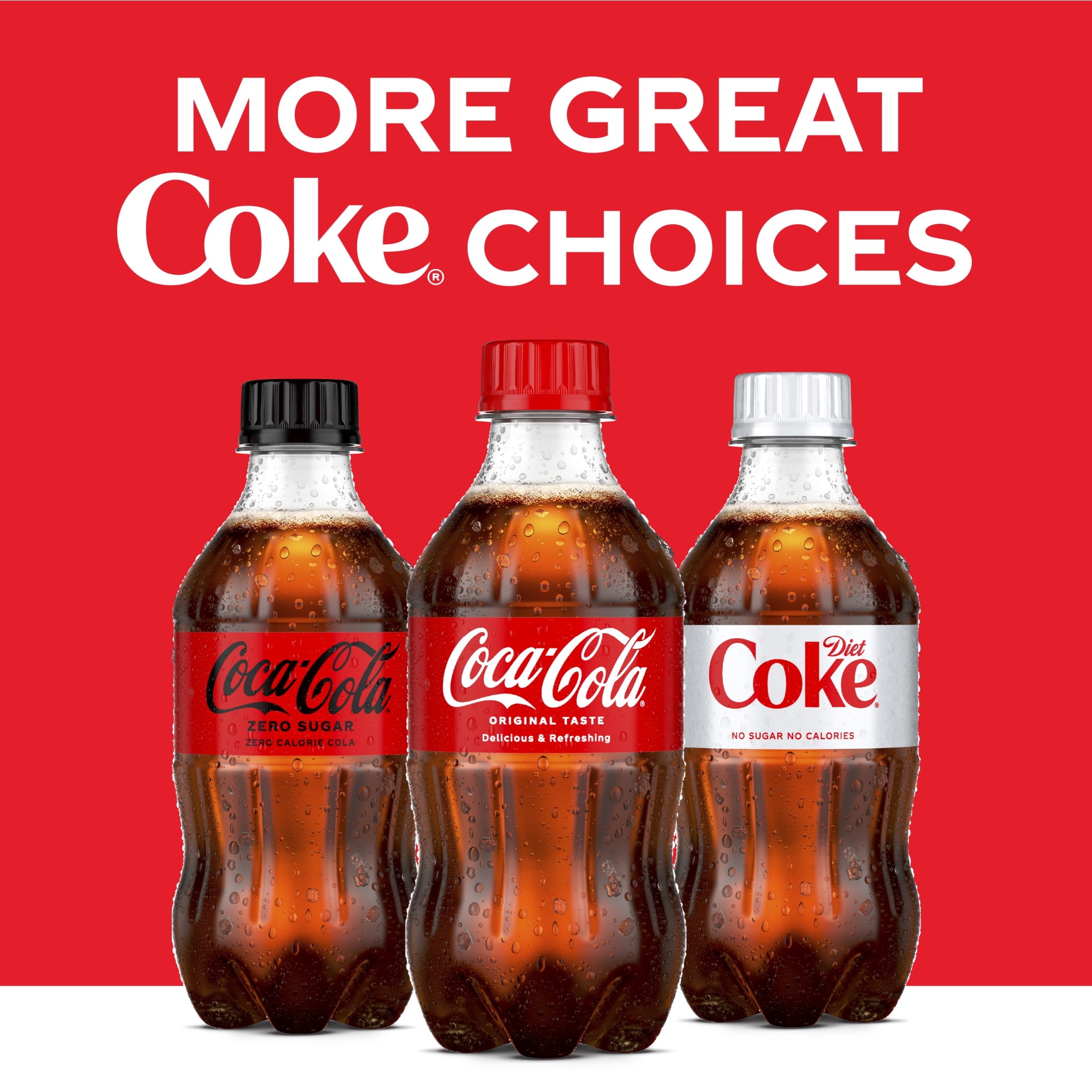 Soda Pop Bottles 12 Fl Oz 8 Pack Coca-Cola