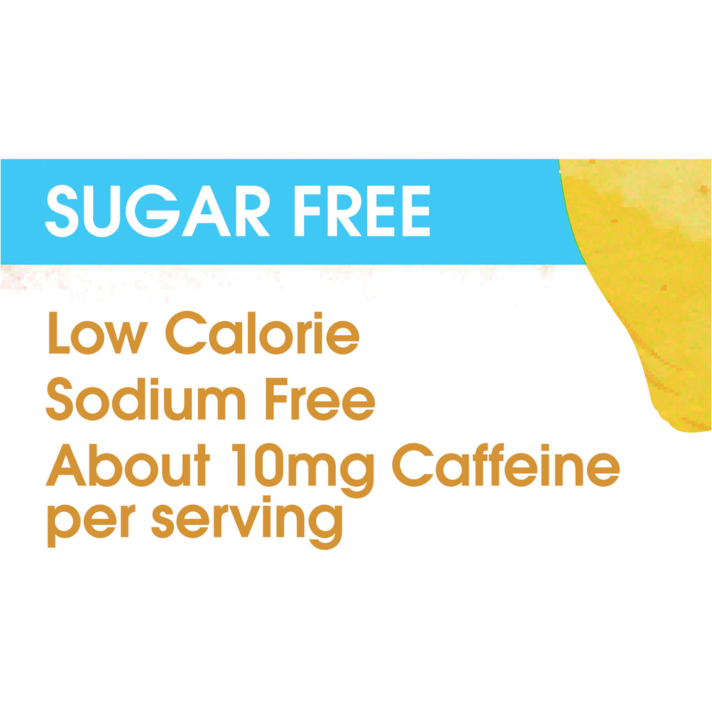 Great Value Sugar-Free Iced Tea with Lemon Naturally Caffeinated Instant Drink Mix 0.23 oz 6 Count