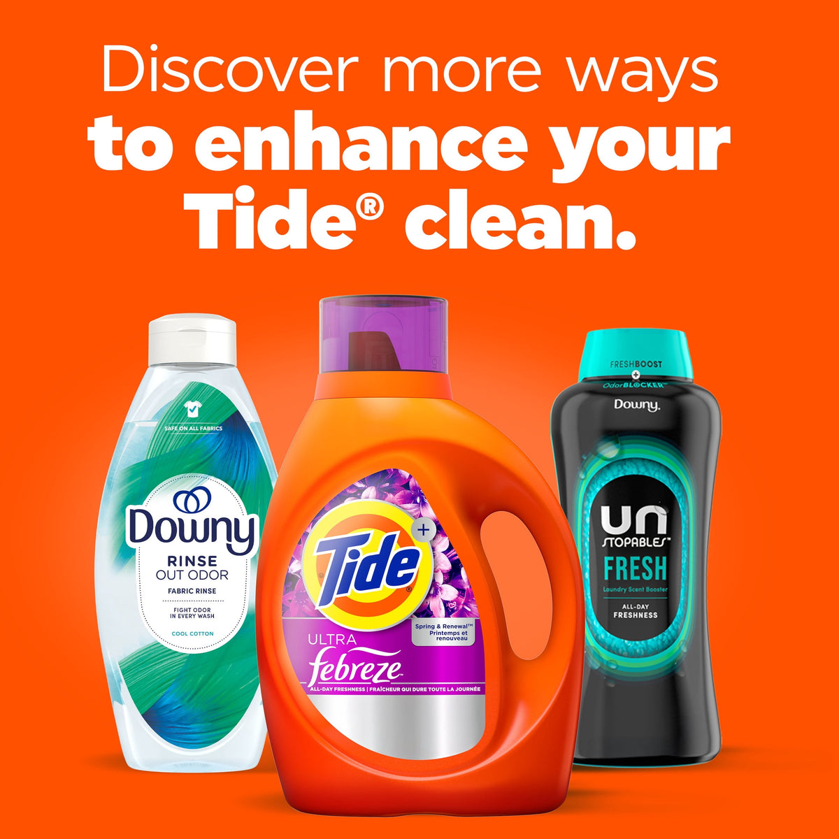 Tide Ultra Febreze Liquid Laundry Detergent Spring & Renewal 92 fl oz 65 Loads