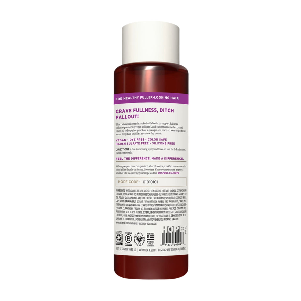 Soapbox Biotin & Superfruit Volumizing Conditioner 16 fl oz