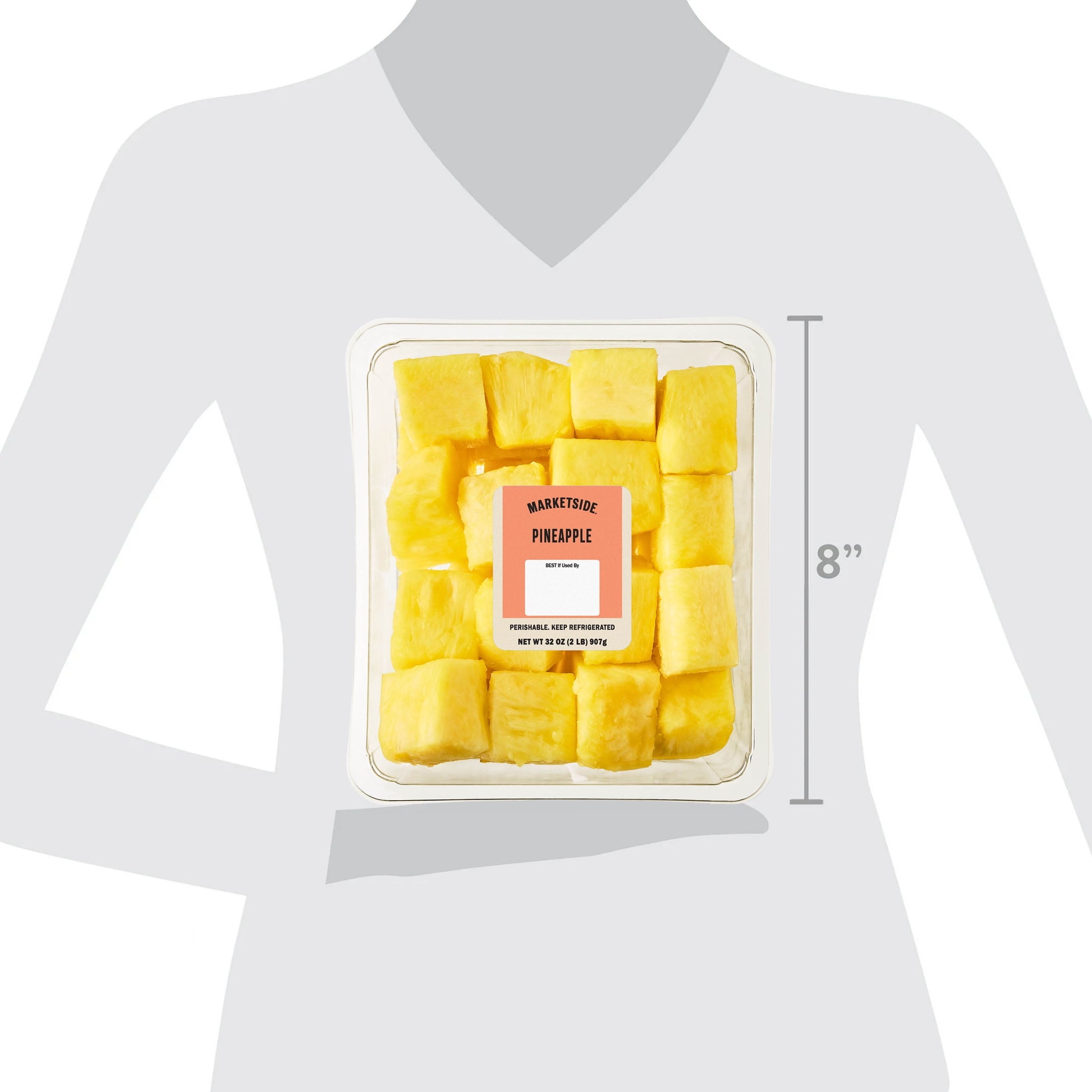 Marketside Pineapple 32 Oz Tray