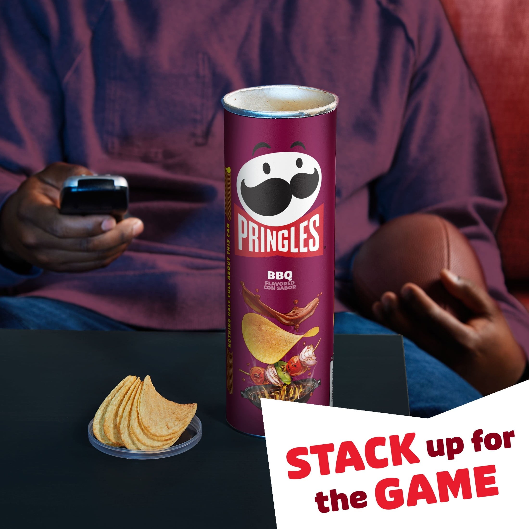 BBQ Potato Crisps Chips 5.5 Oz Pringles