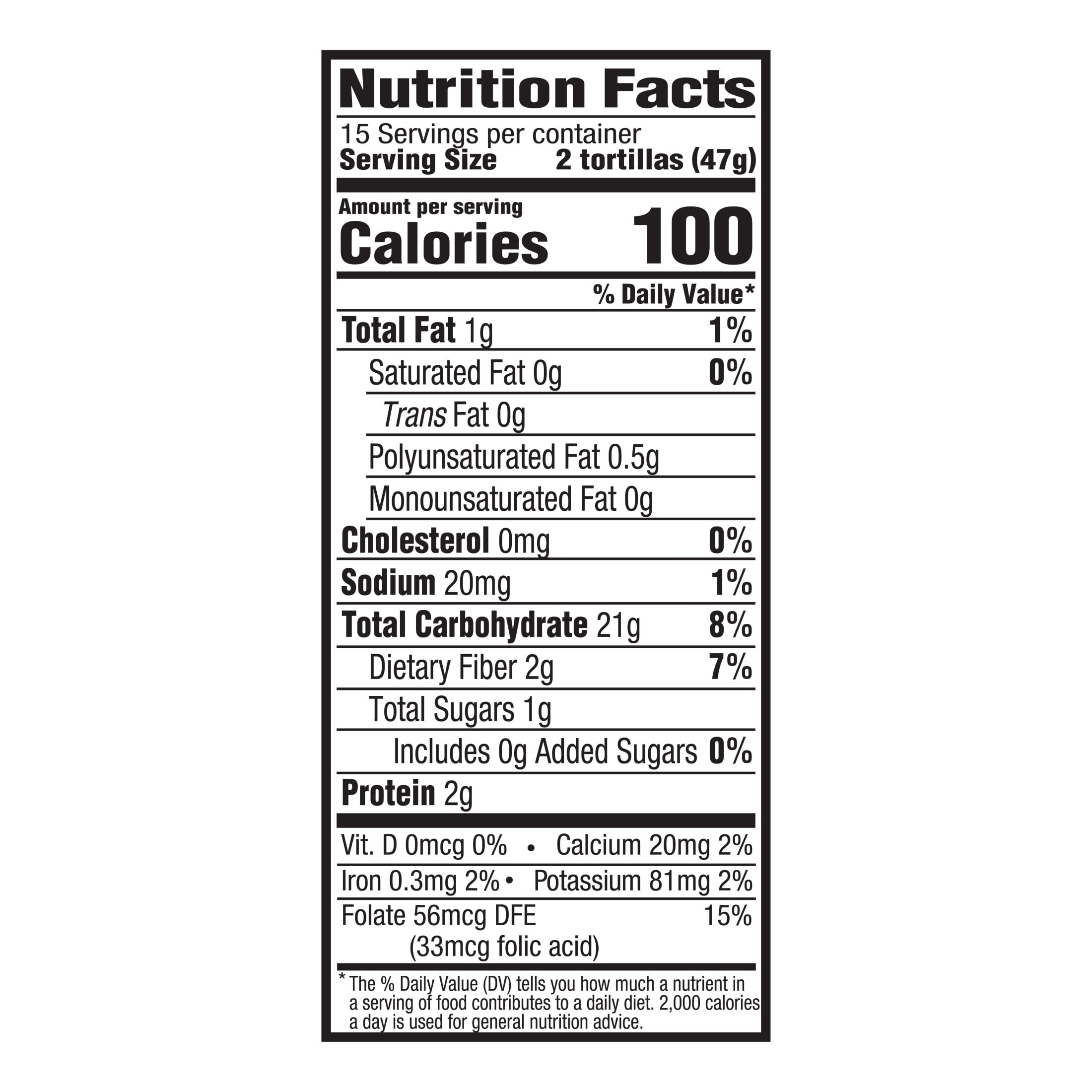 Super Soft Yellow Corn Tortillas 30 Count Mission