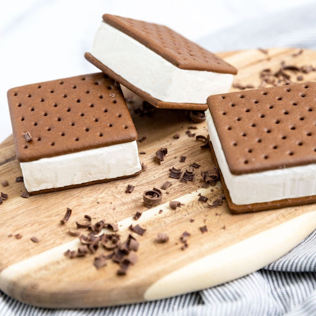 FatBoy Premium Vanilla Ice Cream Sandwiches 12 Count 60 Fl Oz