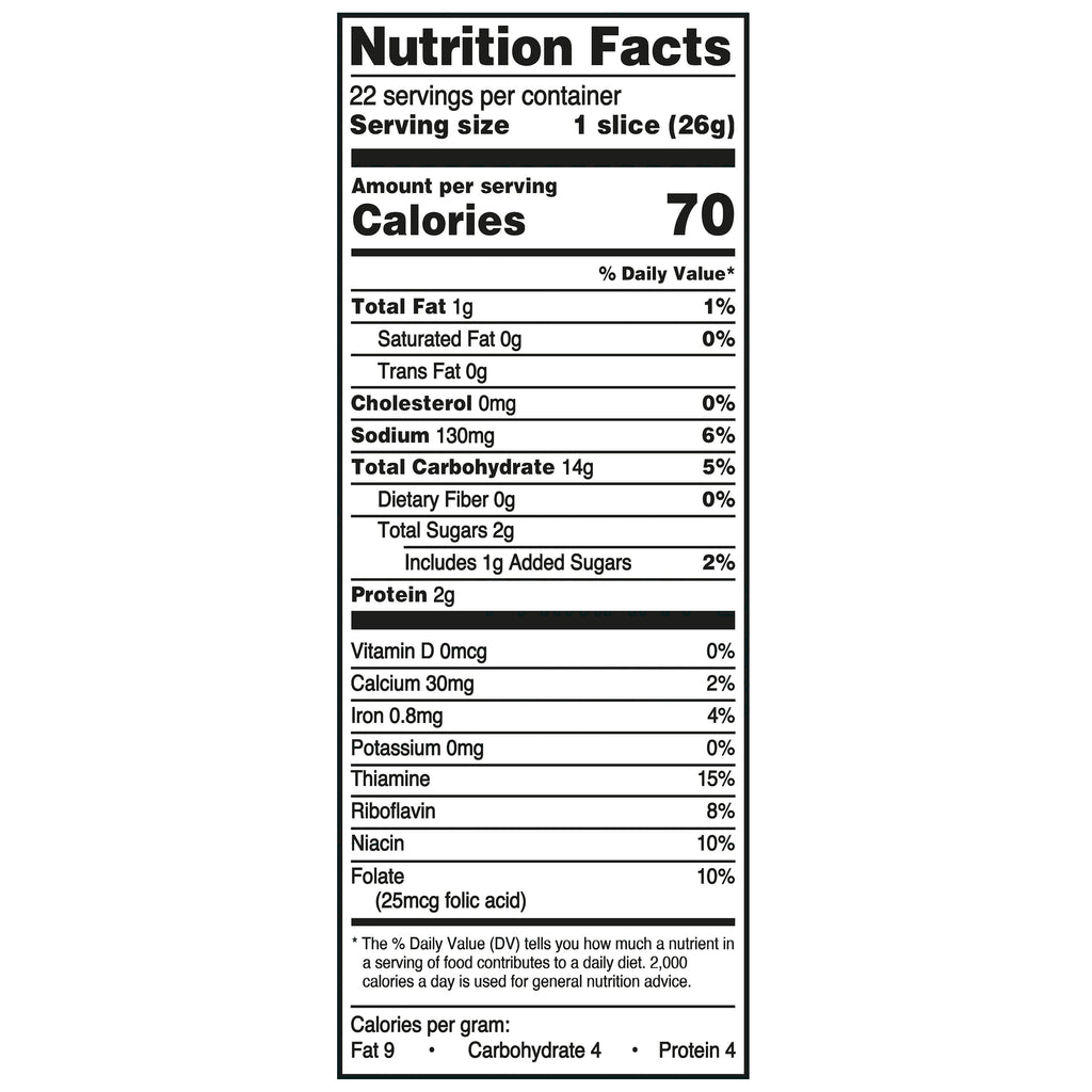 White Round Top Bread 20 Oz