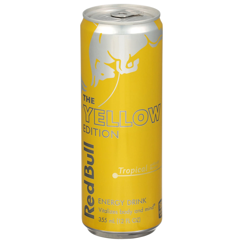 Red Bull Yellow Edition Tropical Energy Drink 12 fl oz Single Can