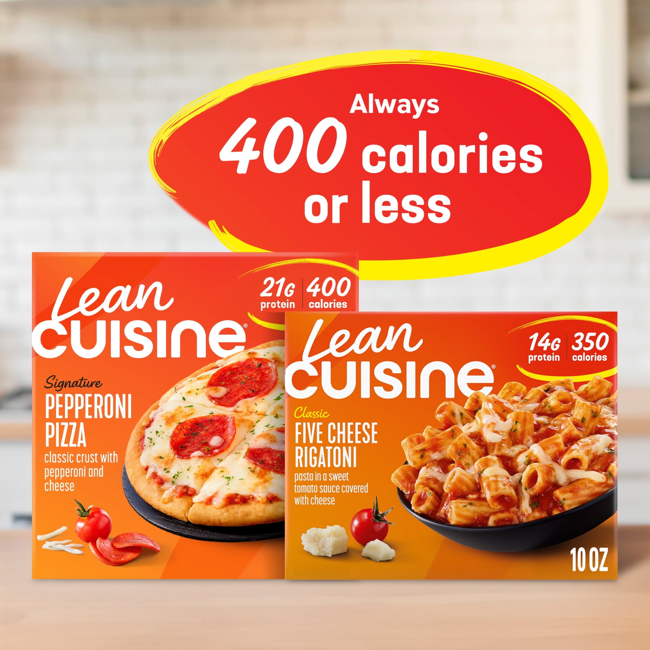 Lean Cuisine Five Cheese Rigatoni Frozen Meal 10 Oz