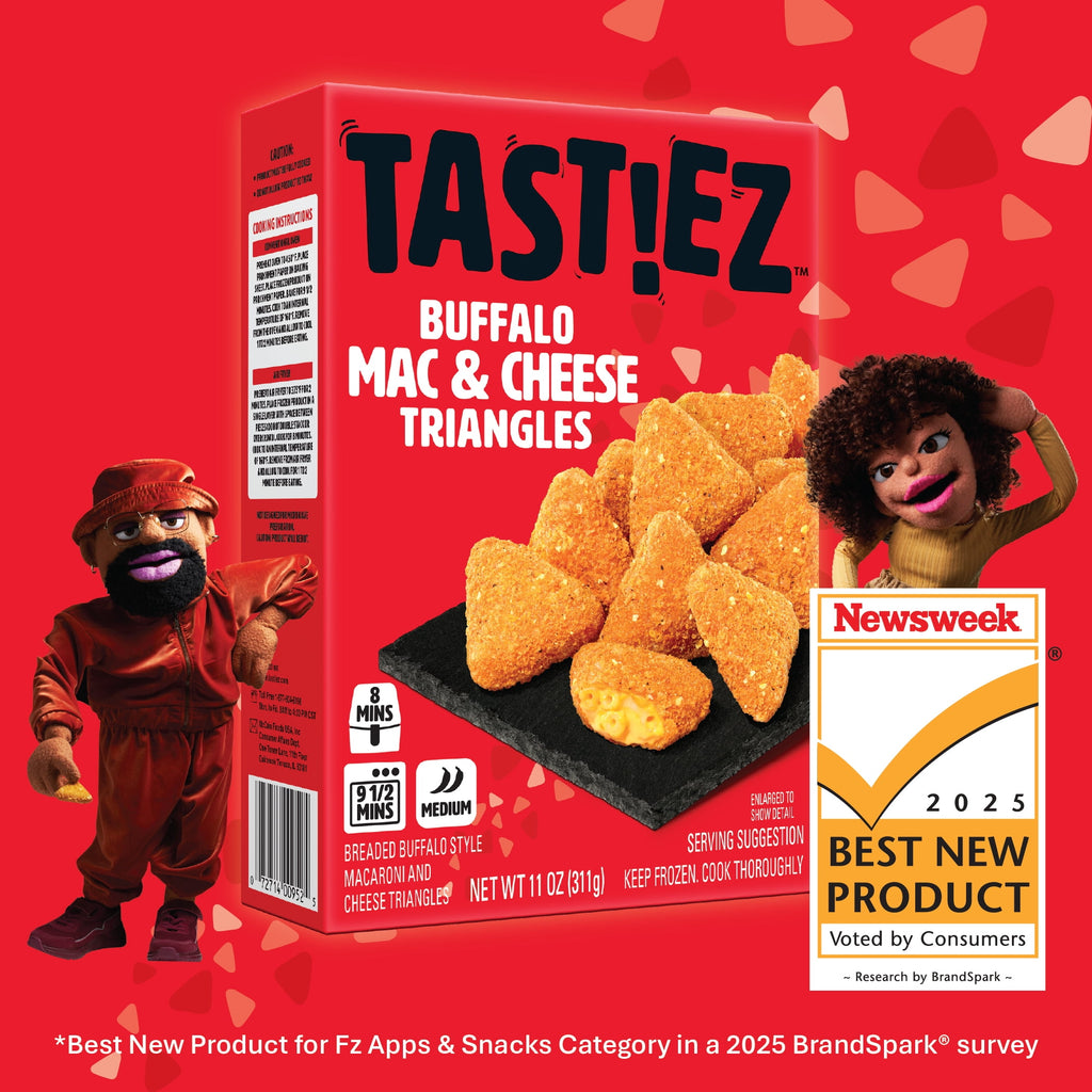 TAST!EZ Breaded Buffalo Mac & Cheese Bites Frozen 11 Oz