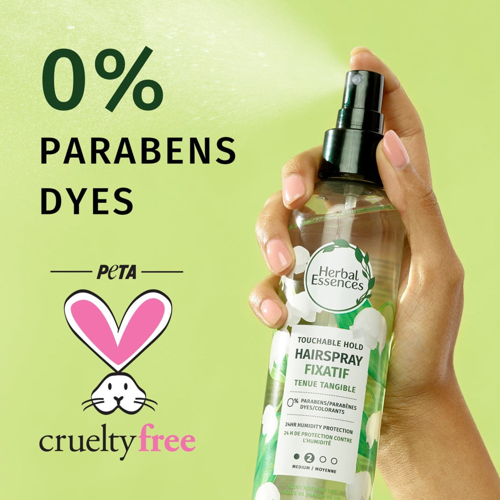 Herbal Essences Touchable Hold Hairspray Non-Aerosol 24-Hour Hold 8 fl oz