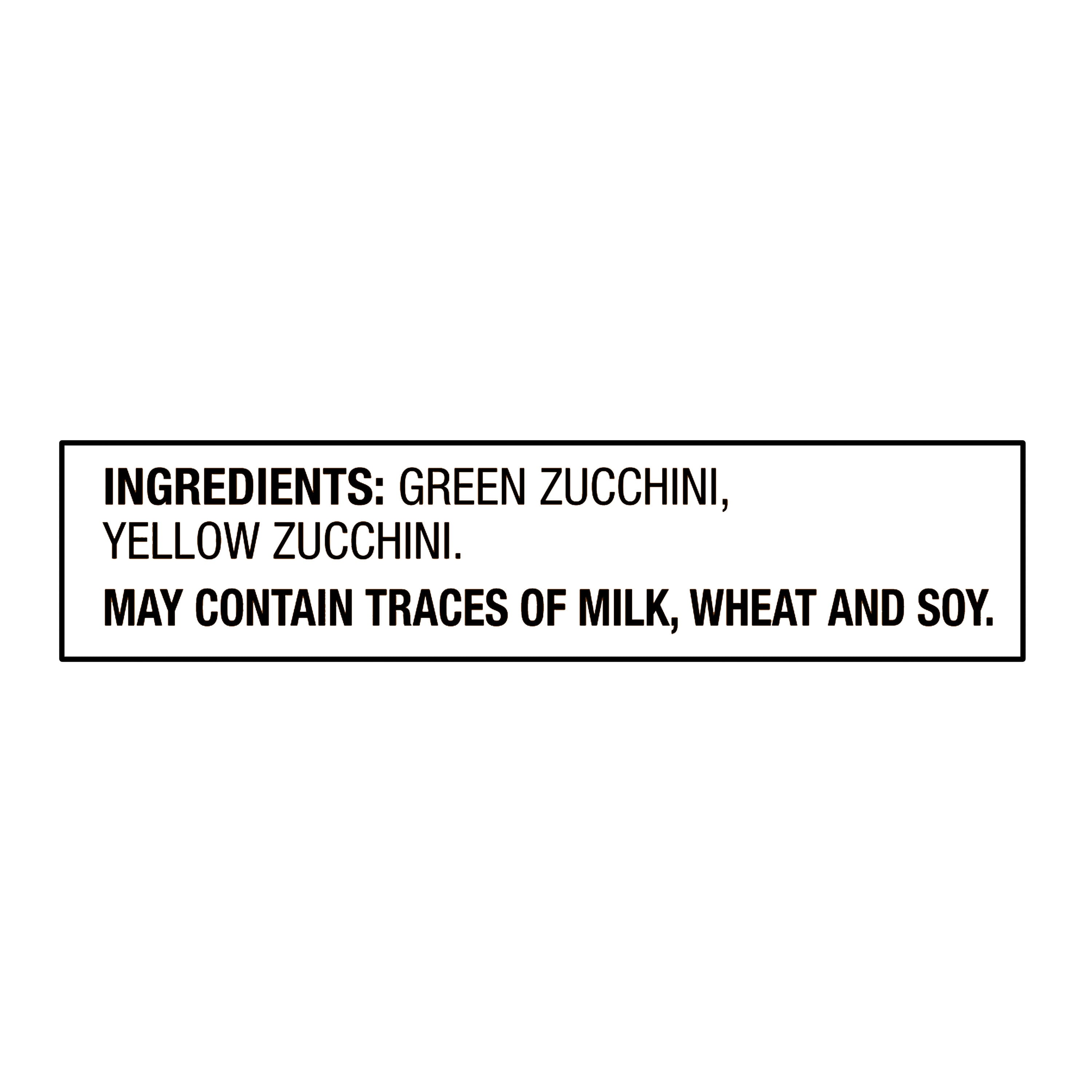 Great Value Frozen Zucchini Blend Yellow Green Sliced 10 Oz