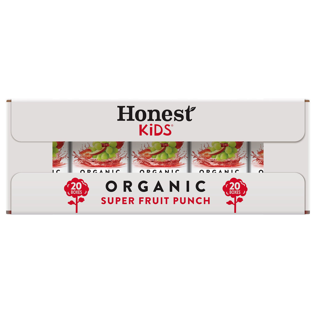 Honest Kids Super Fruit Punch Organic Juice Drink 6 fl oz 20 Pack