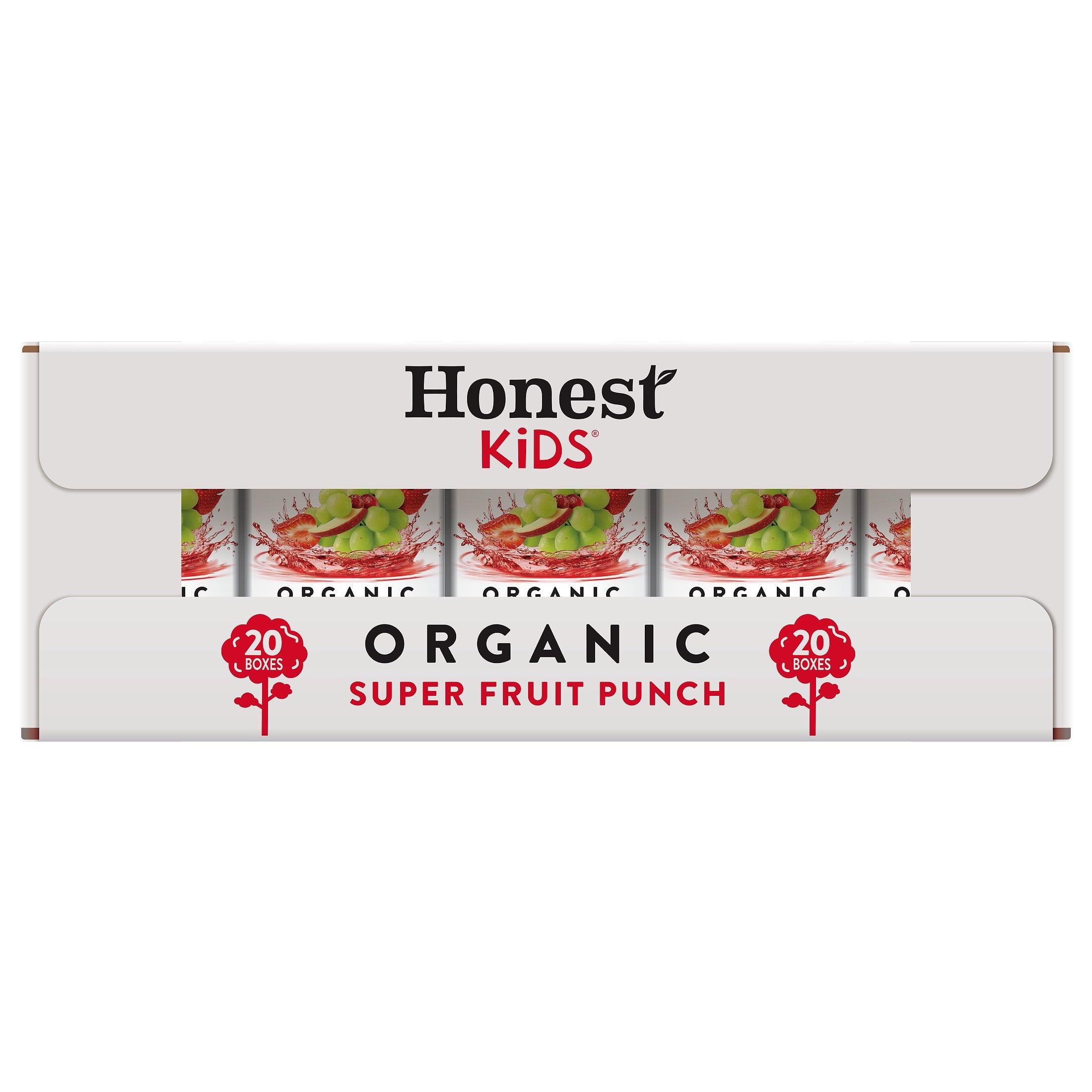 Honest Kids Super Fruit Punch Organic Juice Drink 6 fl oz 20 Pack
