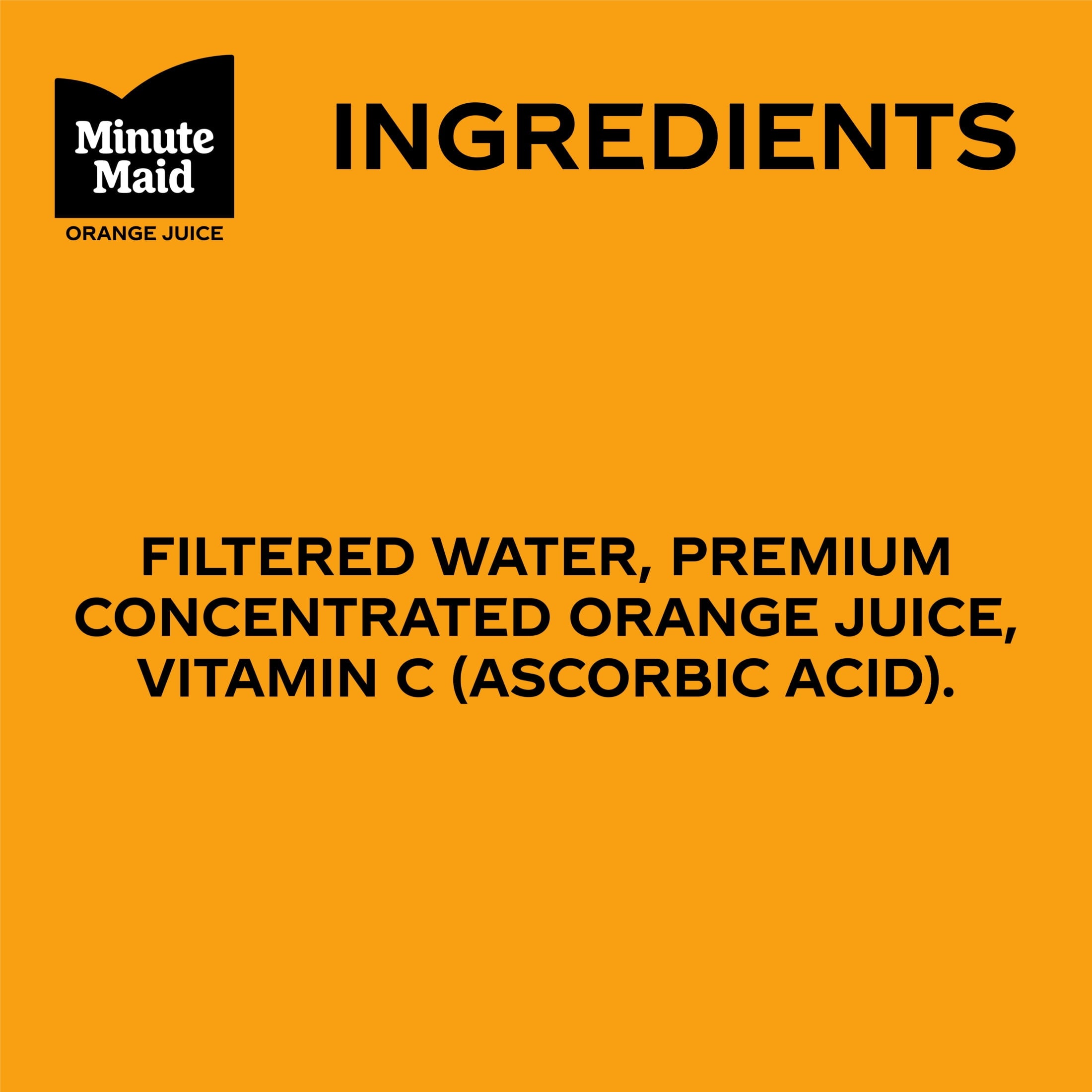 Minute Maid 100% Orange Juice From Concentrate 10 fl oz 6 Pack