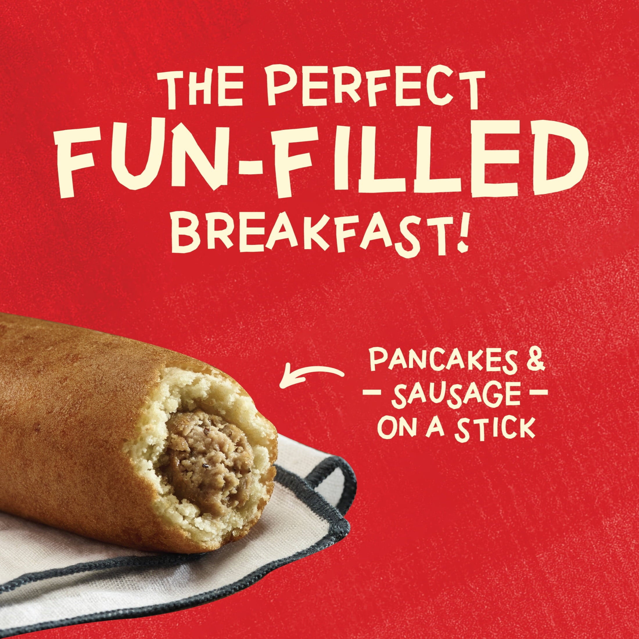 Jimmy Dean Pancake & Sausage on a Stick Frozen Breakfast 12.5 Oz 5 Count