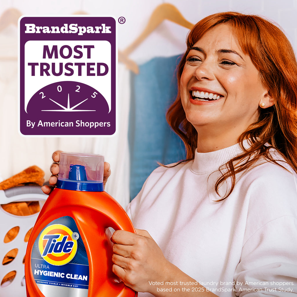 Tide Ultra Hygienic Clean Liquid Laundry Detergent Original Scent 117 fl oz 83 Loads