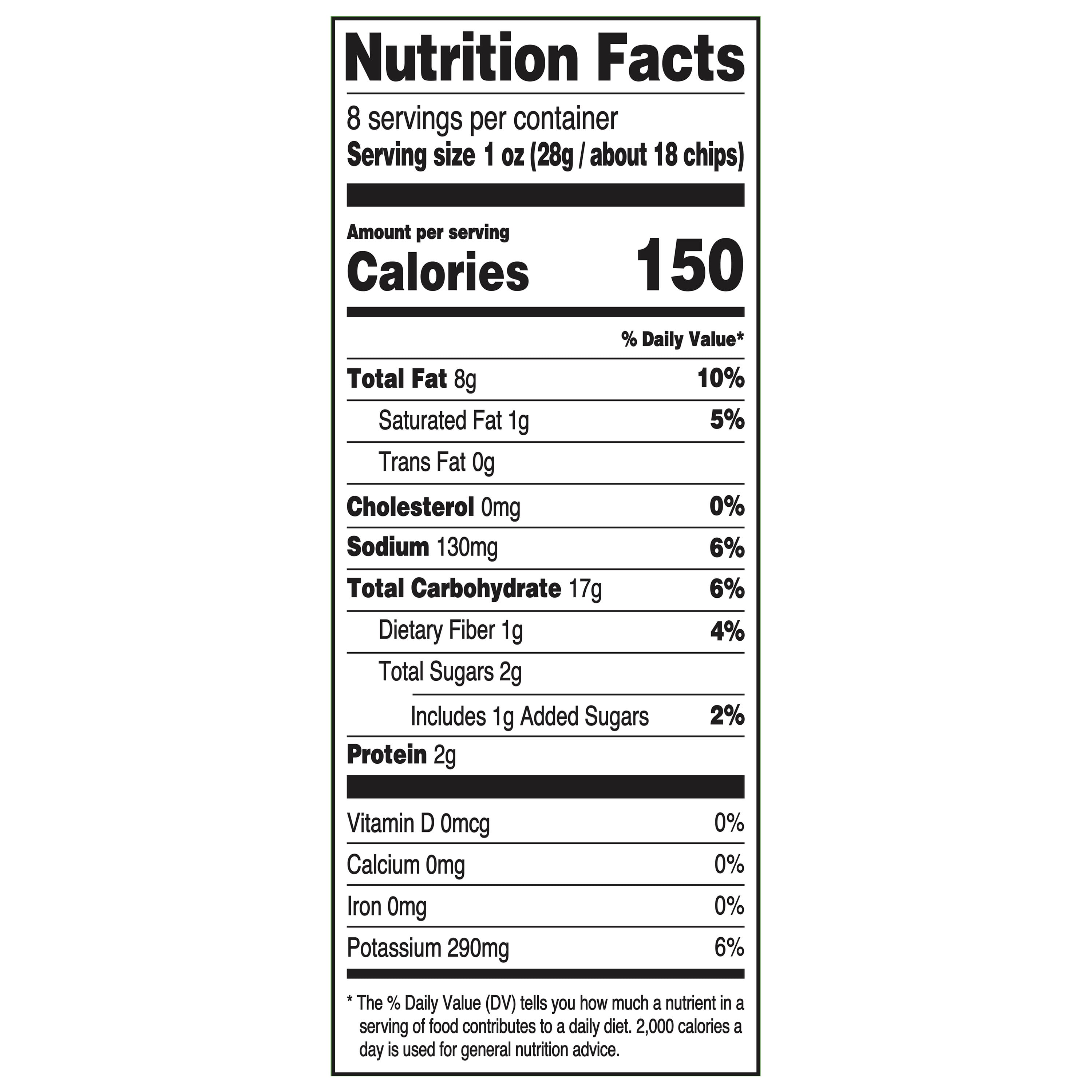 Kettle Cooked Spicy Jalapeno Potato Chips 8 Oz Great Value