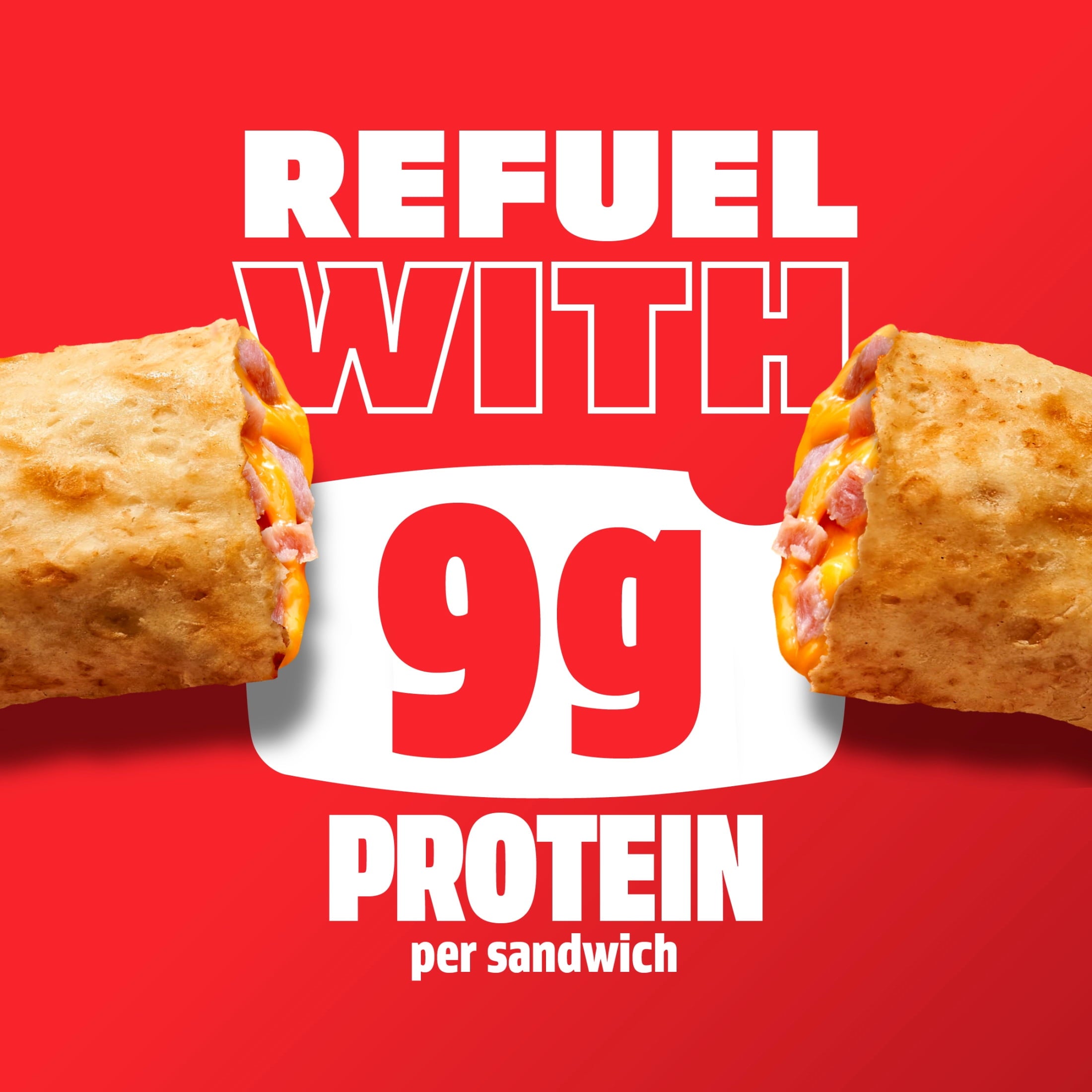 Hot Pockets Hickory Ham and Cheddar Frozen Sandwich Snacks 36 Oz 8 Count