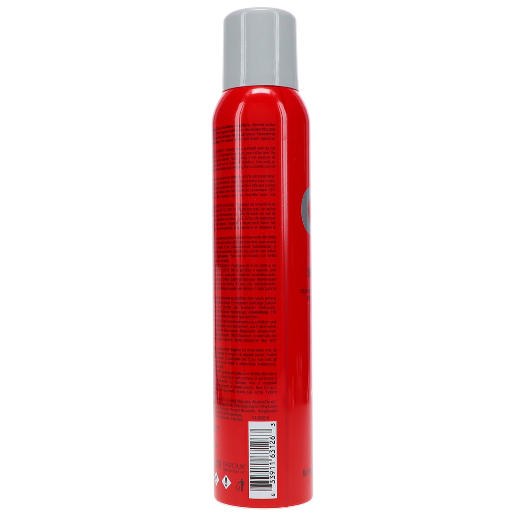 CHI Shine Infusion Strengthening & Split End Repair Hair Spray Strong Hold Non-Aerosol 5.3 oz