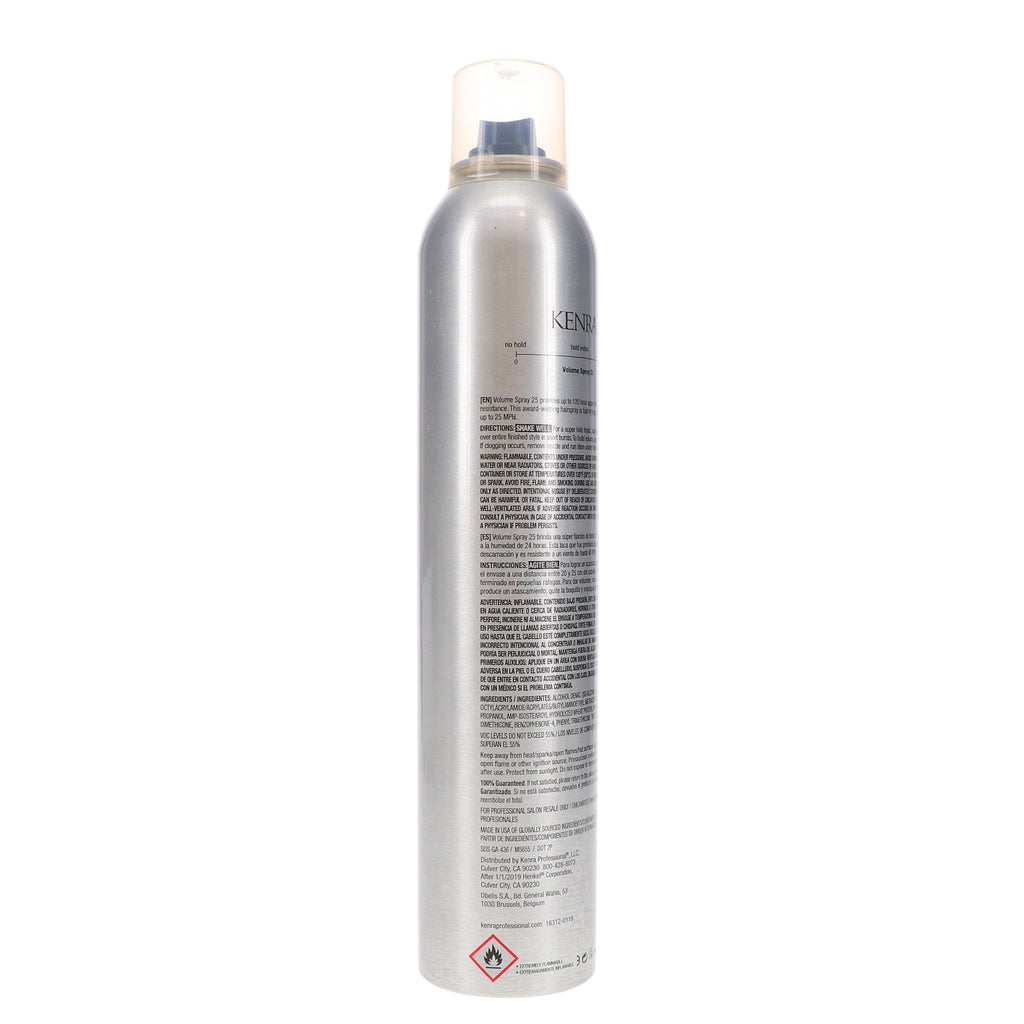 Kenra Volume Spray 25 Super Hold Finishing Hairspray 10 oz