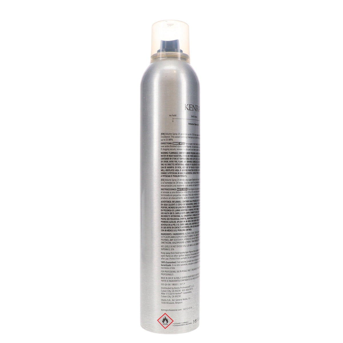 Kenra Volume Spray 25 Super Hold Finishing Hairspray 10 oz
