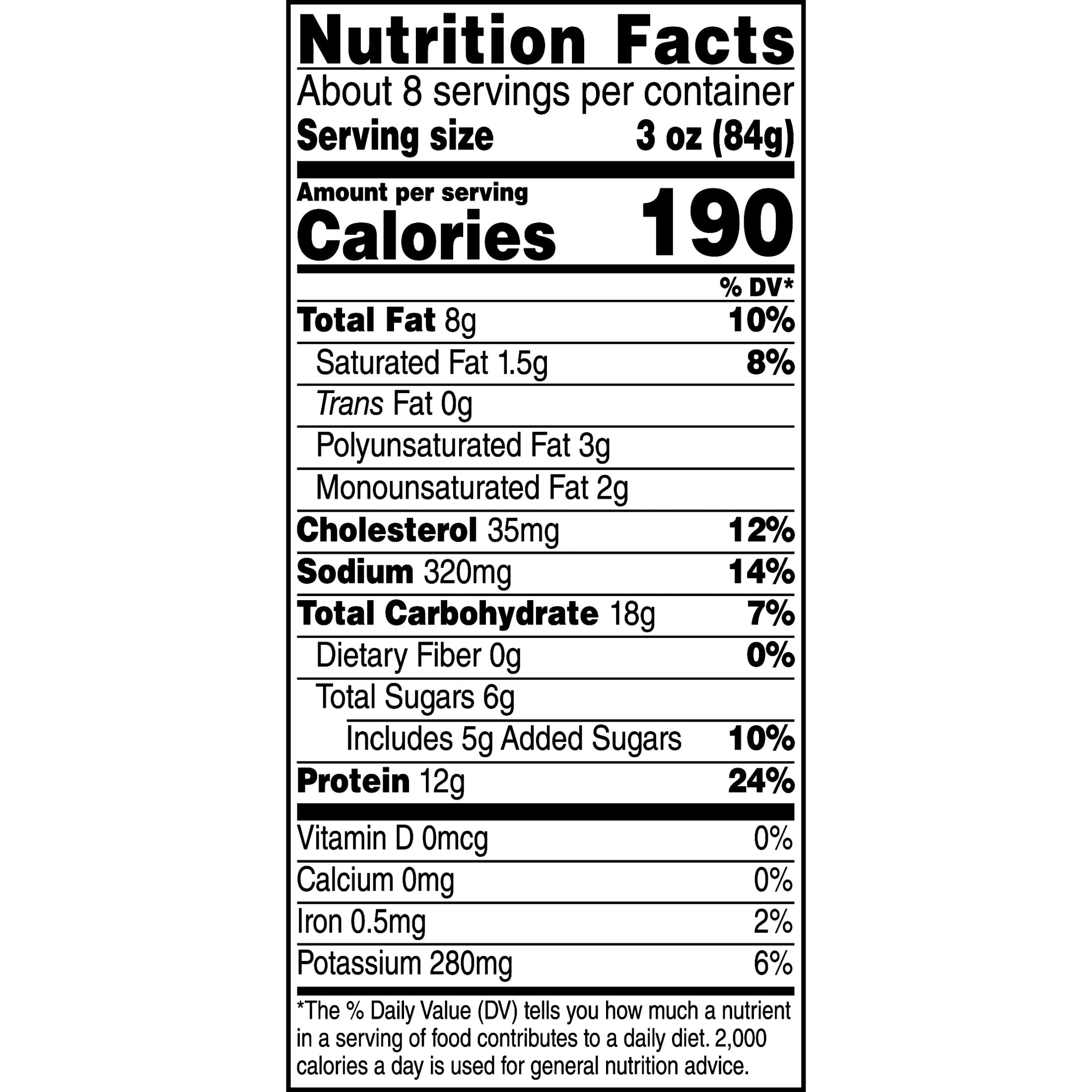 Tyson Honey BBQ Flavored Chicken Strips Frozen 25 Oz
