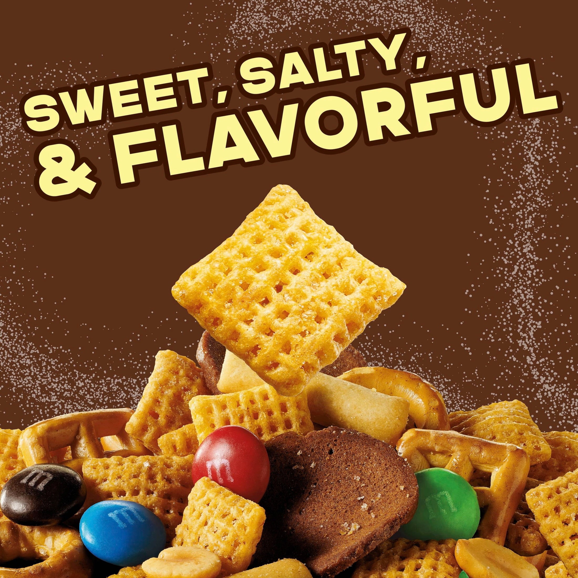 Sweet and Salty Snack Mix with M&Ms 13.5 Oz 1 Count Chex Mix