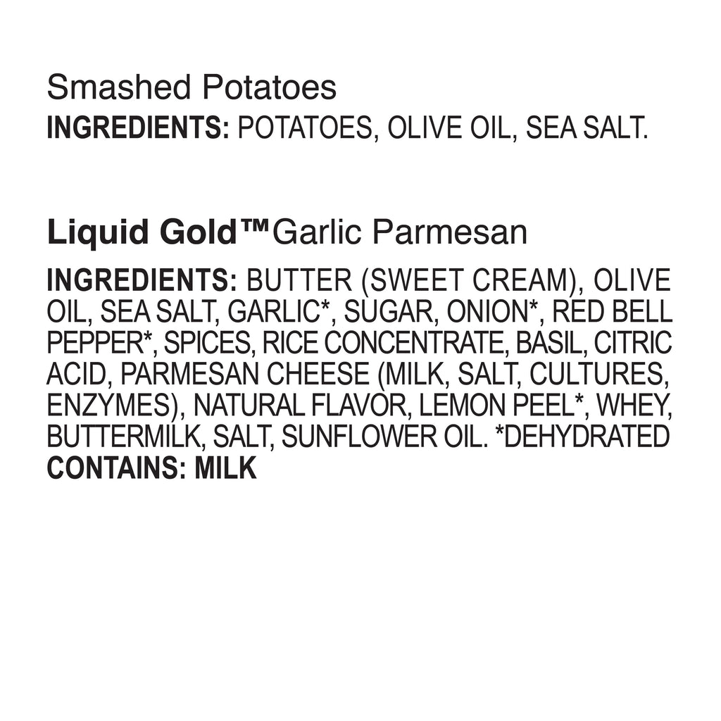 Kinder's Garlic Parmesan Frozen Smashed Potatoes 13 Oz