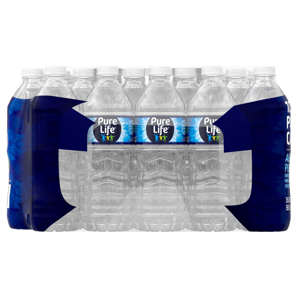 Pure Life Purified Water 16.9 fl oz Plastic Bottles 35 Pack