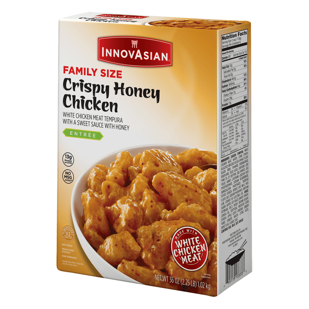 InnovAsian Cuisine Crispy Honey Chicken Frozen Meal 36 Oz