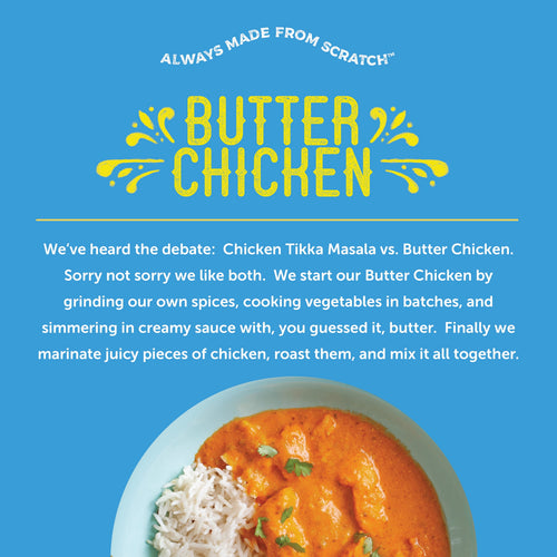 Deep Indian Kitchen Butter Chicken Frozen Meal 9 Oz