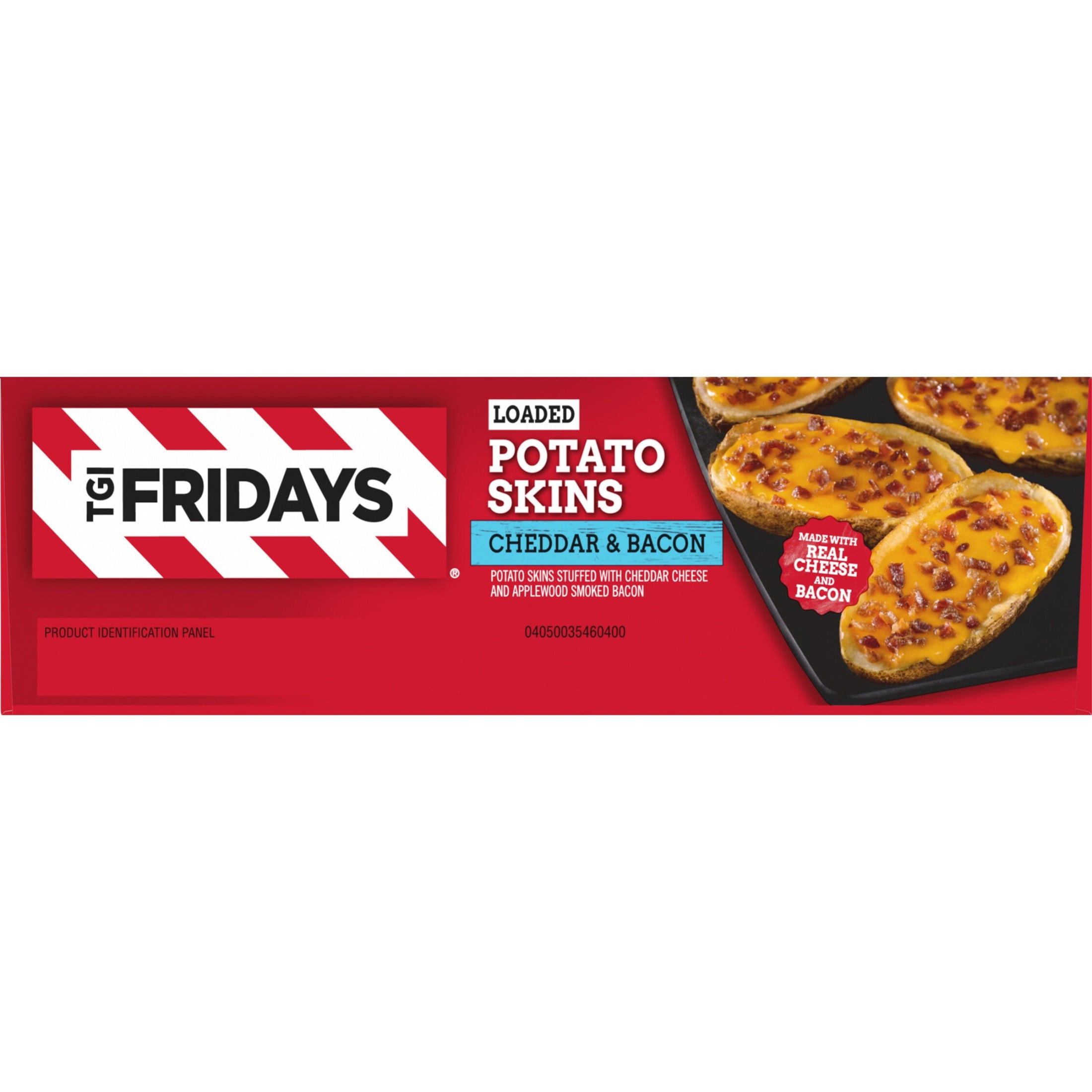 TGI Fridays Loaded Cheddar & Bacon Potato Skins 13.5 Oz Frozen