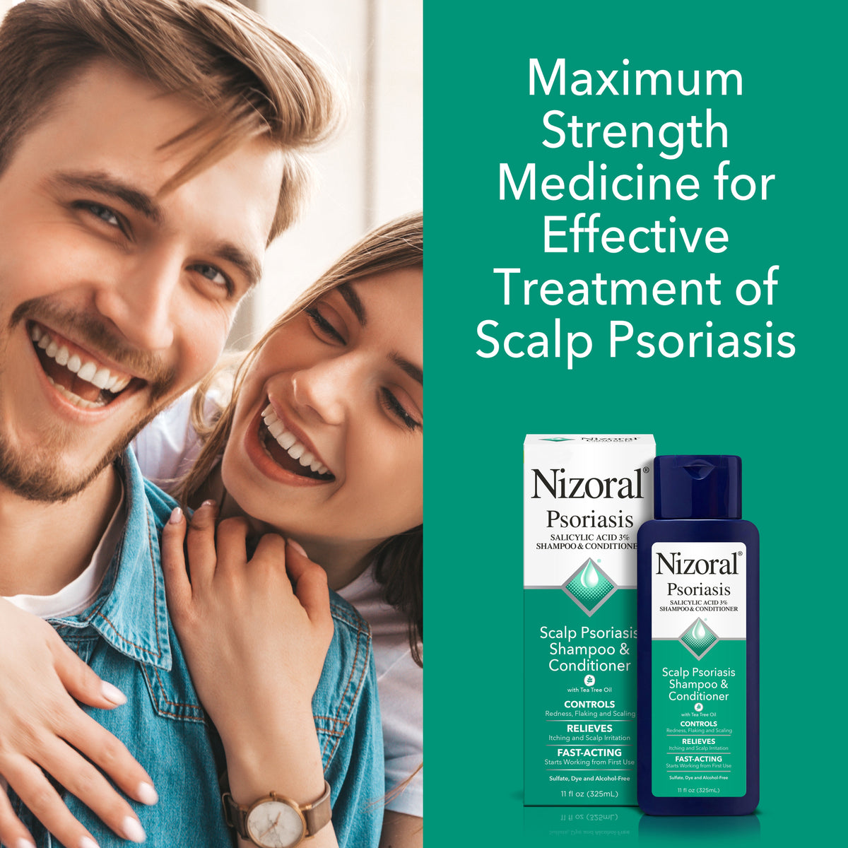 Nizoral Psoriasis Shampoo & Conditioner 11 fl oz