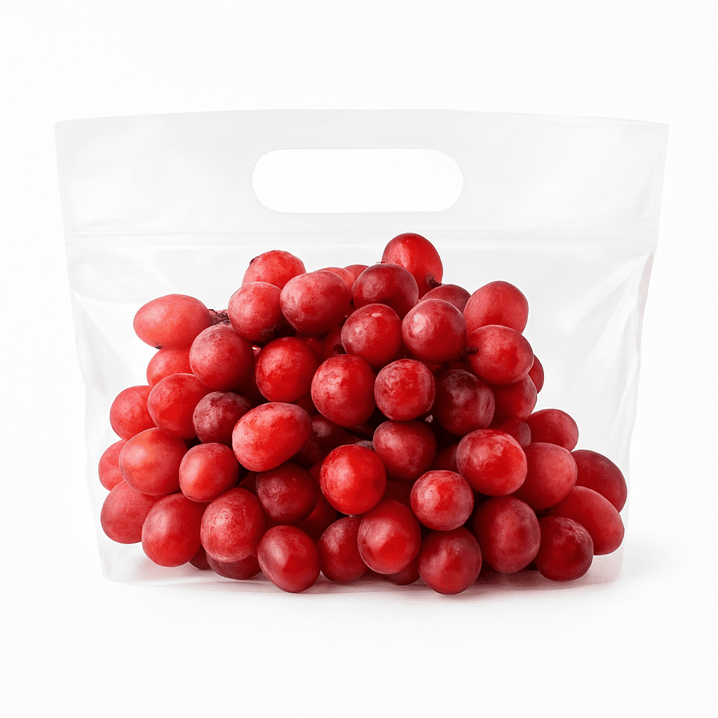 Fresh Red Seedless Grapes Bag 2.25 Lb