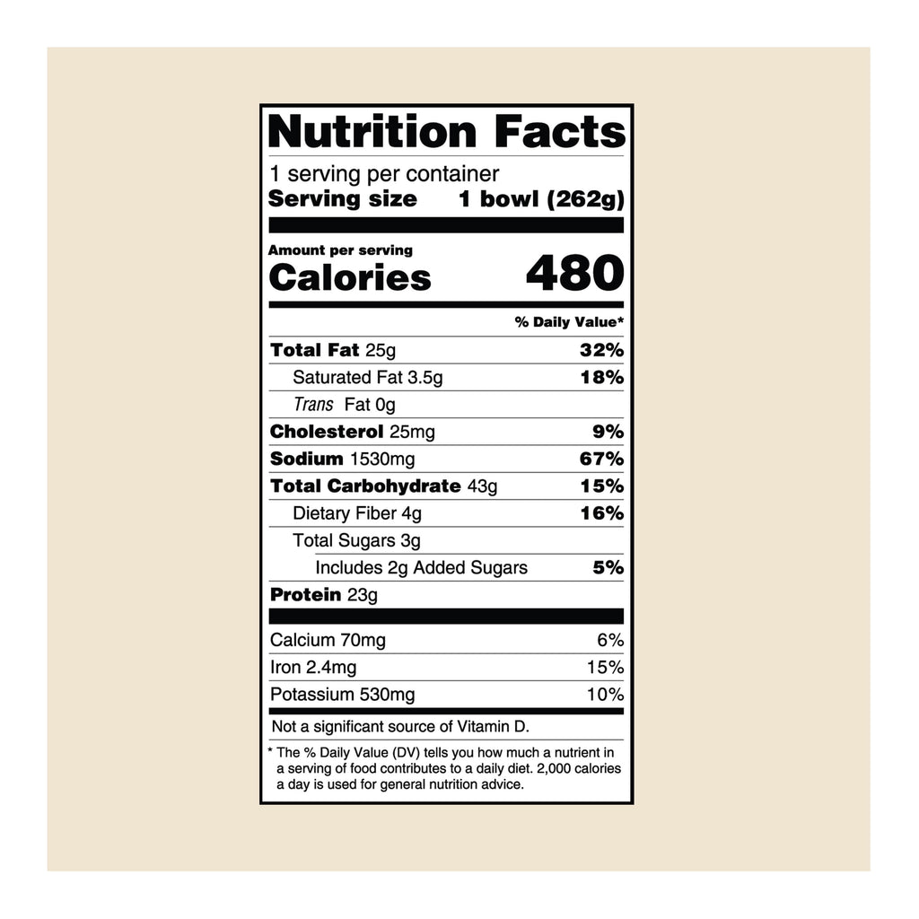 Esther Choi Chili Crisp Noodles with Chicken Frozen 9.25 Oz