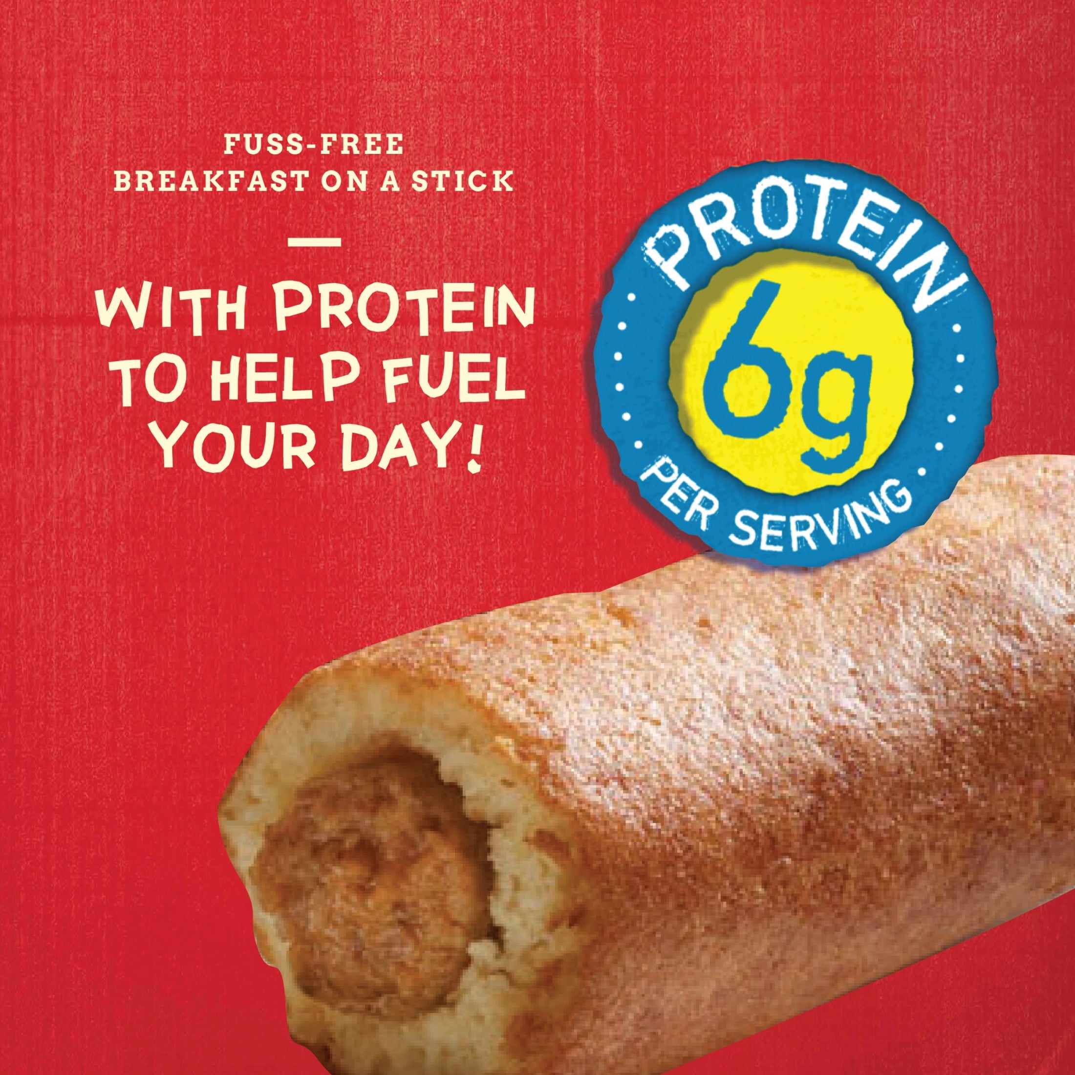 Jimmy Dean Original Pancakes & Sausage on a Stick Frozen 30 Oz 12 Count