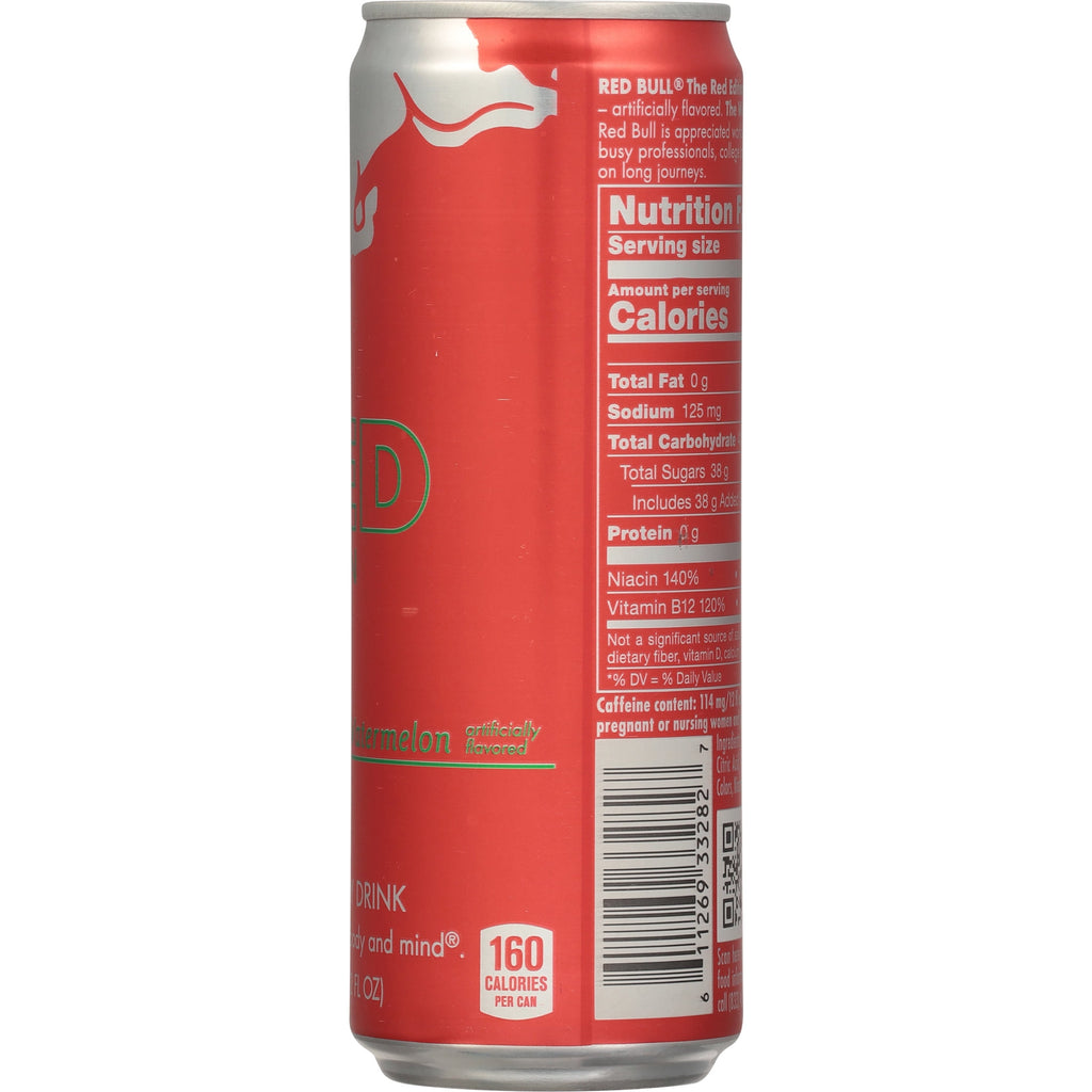 Red Bull Red Edition Watermelon Energy Drink 12 fl oz Single Can