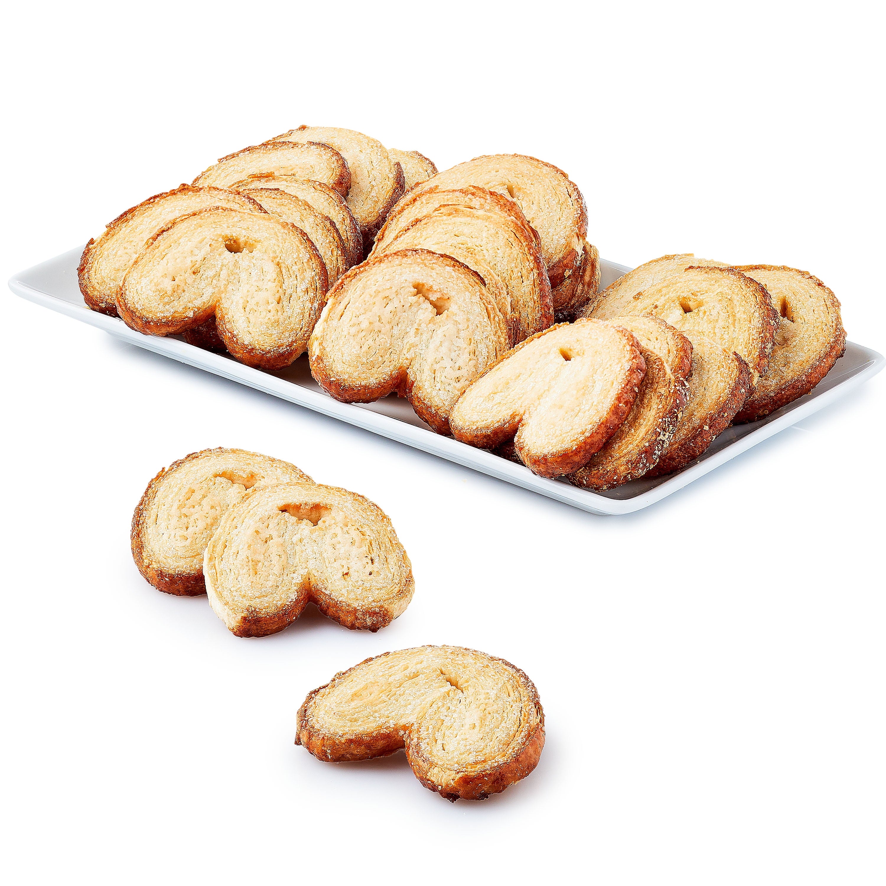 Mini Baked Palmiers 11.3 Oz 22 Count Freshness Guaranteed