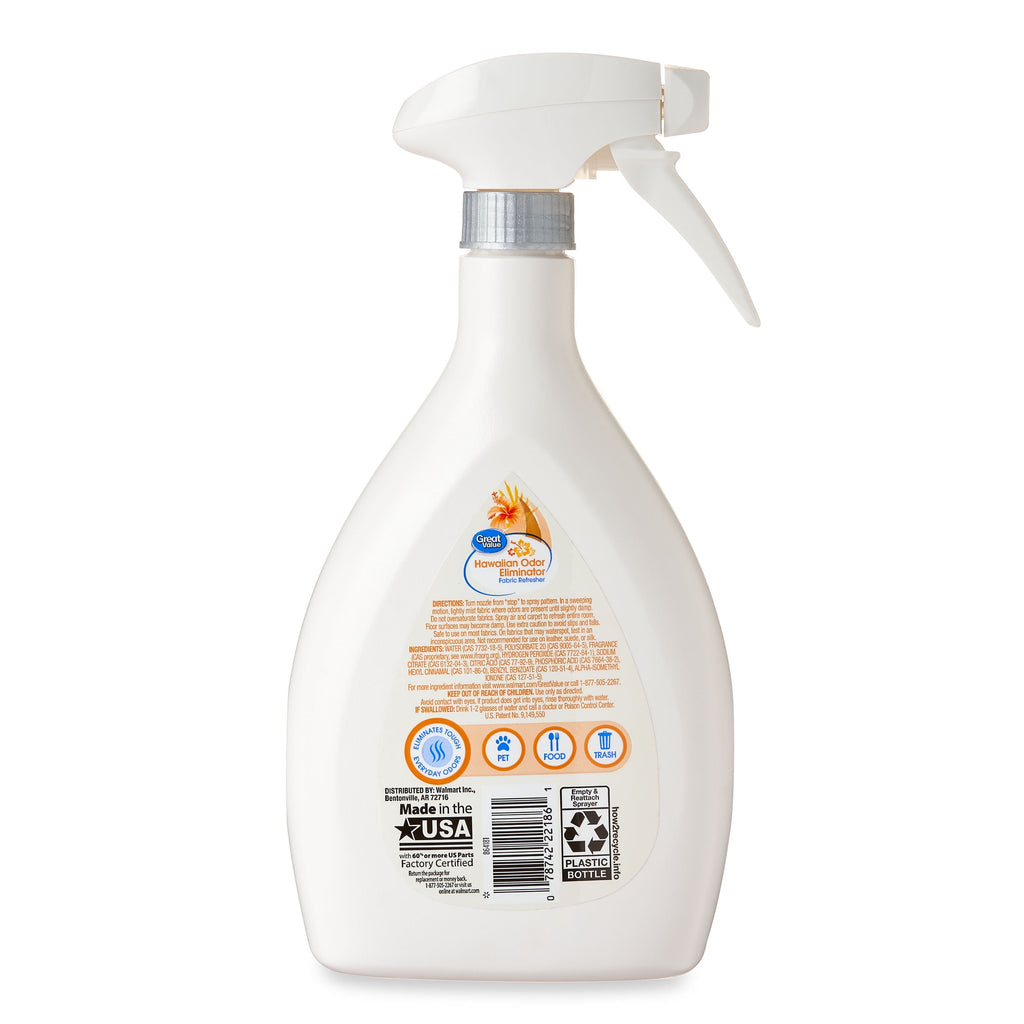 Great Value Hawaiian Fabric Air Refresher 27 fl oz